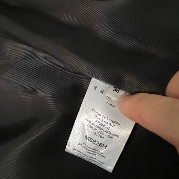 Sandro winter coat - Picture 4 of 4